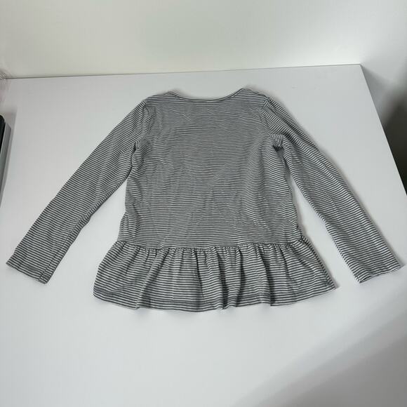 Disney Jumping Beans Girls Minnie Mouse Bow Long Sleeve Peplum Top Size 6X - Picture 4 of 6